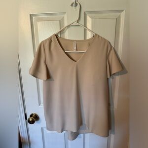 Tan Zenana Blouse